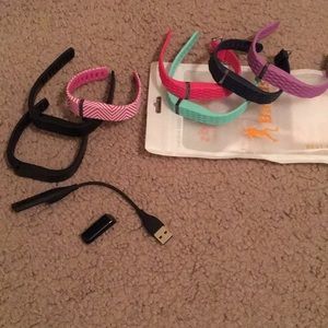 Fitbit flex with replacement bands